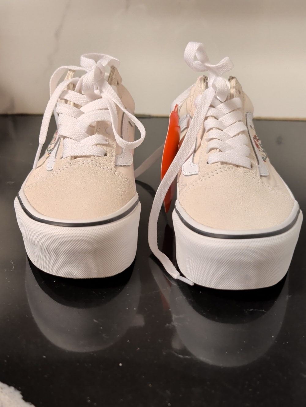 Vans Old Skool Stackform 'Floral Embroidery' Sneakers Size M3.5 W5 NWT MSRP $85 - Picture 5 of 11